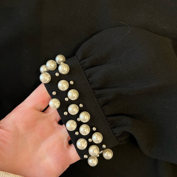 H&M Pearl Trim Shift Dress - Picture 5 of 6